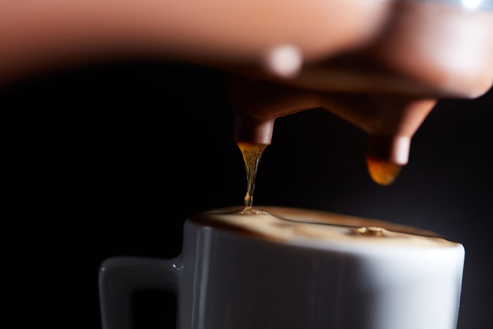 Espresso aus dem Kaffeevollautomaten